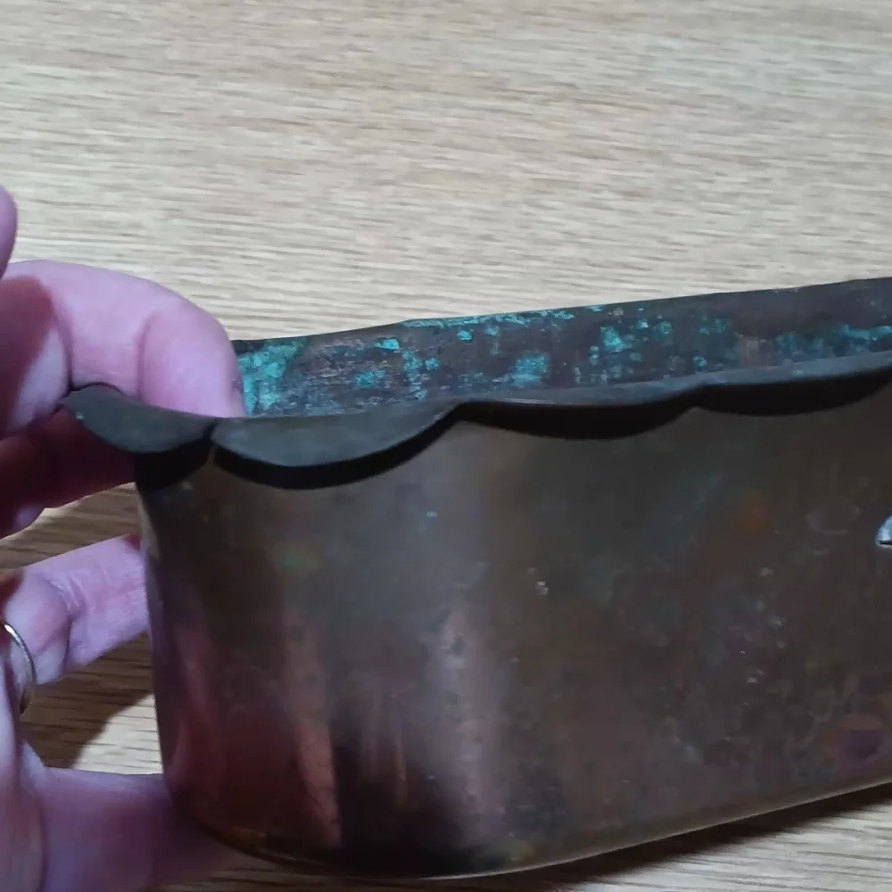 Antique Copper Fish Poacher Poissonniere